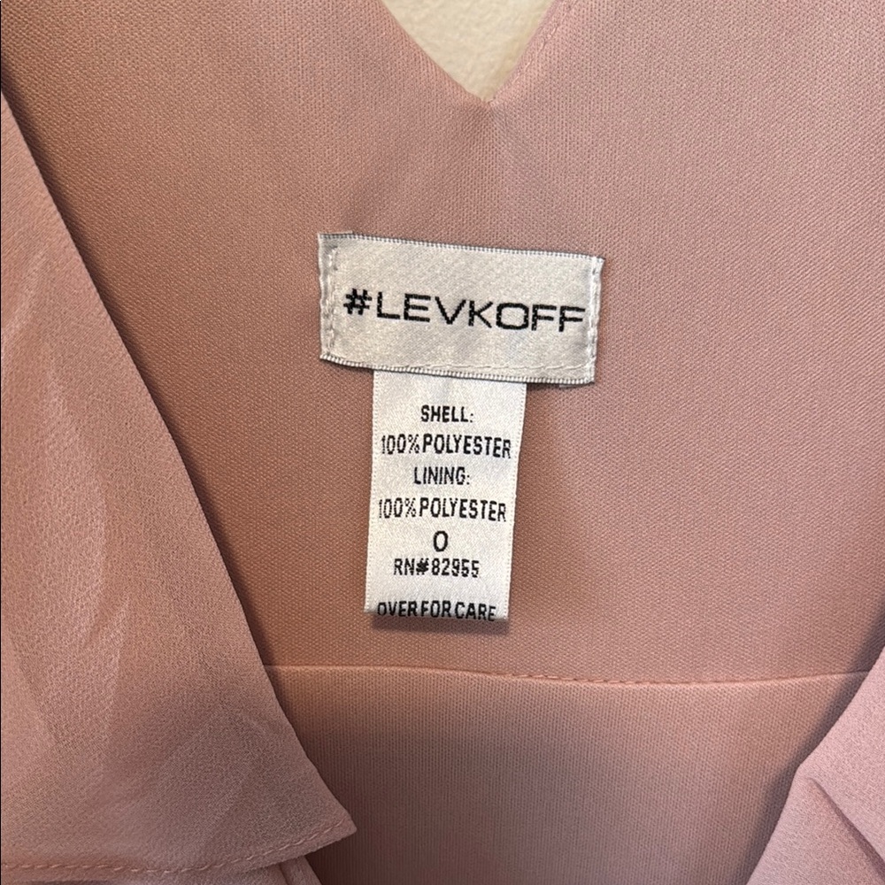 Pink Ruffled Maxi Dress - Picture 3 of 7